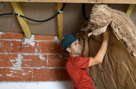 Downside tapered roof insulation